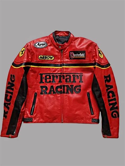 replica ferrari leather jackets|where to buy ferrari jacket.